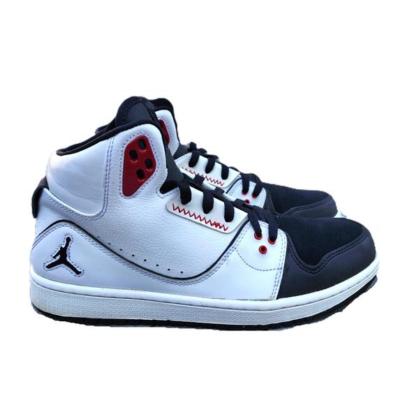 Nike Air Jordan 1 Flight 2 Premium Leather Basketball Sneakers 9 - Picture 2 of 10